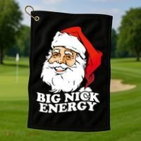Big Nick Energy Golf Towel thumb 1