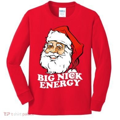 Big Nick Energy Kids Long Sleeve Shirt