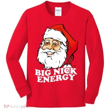 Big Nick Energy Kids Long Sleeve Shirt