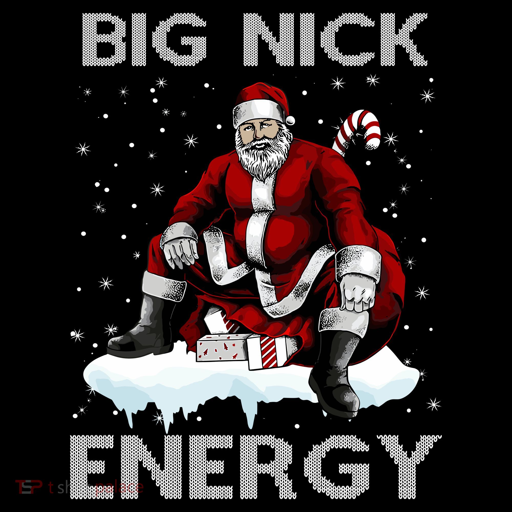 Big Nick Energy Funny Santa Ugly Christmas Xmas Coffee Mug