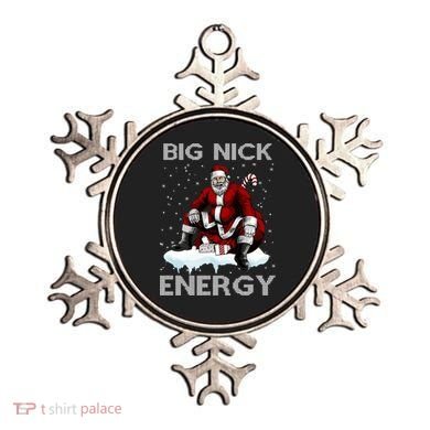 Big Nick Energy Funny Santa Ugly Christmas Xmas Ornament
