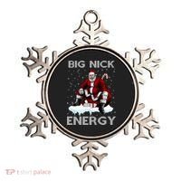 Big Nick Energy Funny Santa Ugly Christmas Xmas Ornament thumb 0