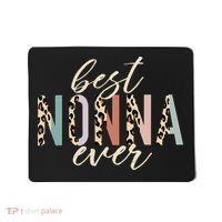 Best Nonna Ever Gifts Leopard Print Mothers Day Mousepad thumb 0