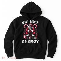 Big Nick Energy Funny Santa Claus Christmas Hoodie thumb 0