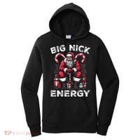 Big Nick Energy Funny Santa Claus Christmas Women's Hoodie thumb 0