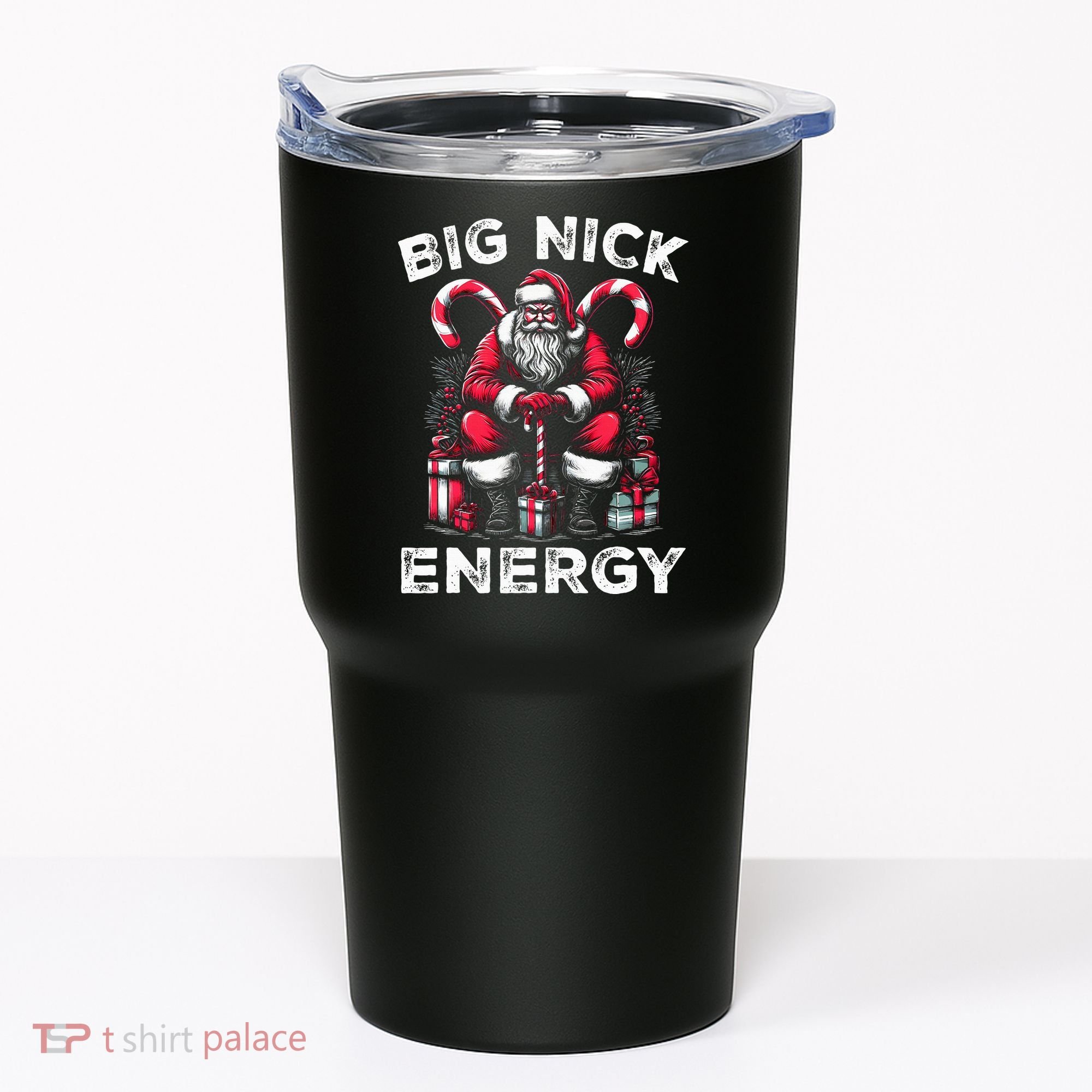 Big Nick Energy Funny Santa Claus Christmas Tumbler