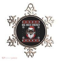 Big Nick Energy African American Santa Ugly Sweater Pullover Hoodie Ornament thumb 0
