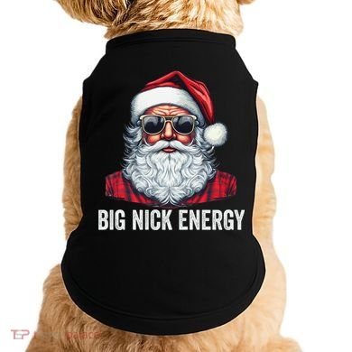 Big Nick Energy Santa Doggie Tank