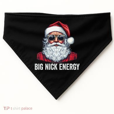 Big Nick Energy Santa USA-Made Doggie Bandana