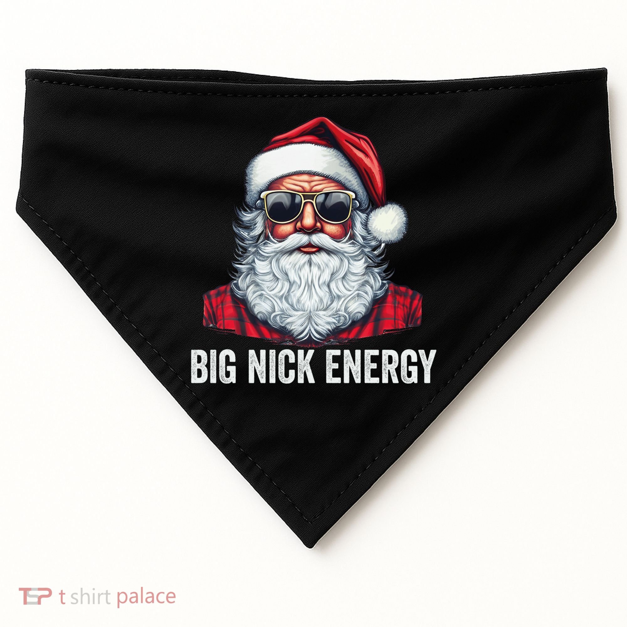 Big Nick Energy Santa USA-Made Doggie Bandana