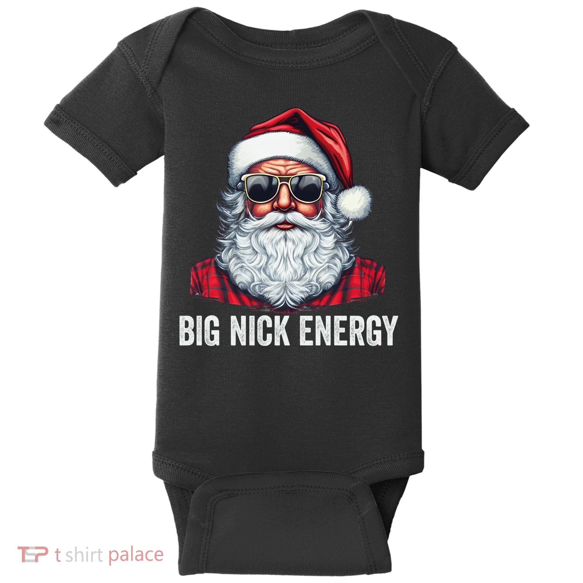 Big Nick Energy Santa Baby Bodysuit