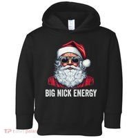 Big Nick Energy Santa Toddler Hoodie thumb 0
