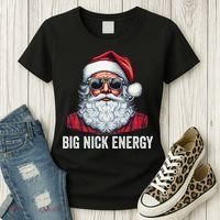 Big Nick Energy Santa Women's T-Shirt thumb 3
