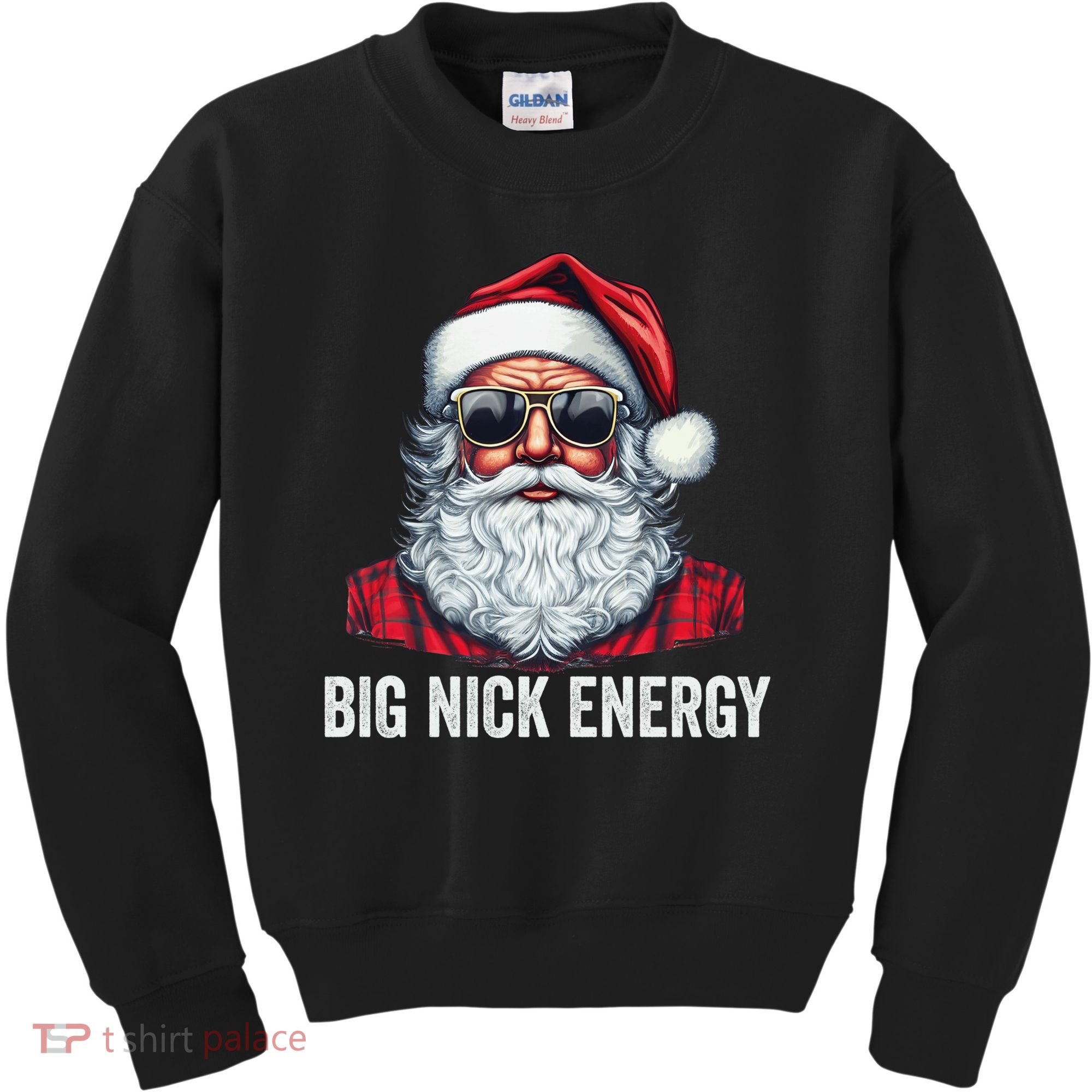 Big Nick Energy Santa Kids Sweatshirt