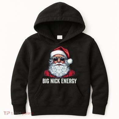 Big Nick Energy Santa Kids Hoodie