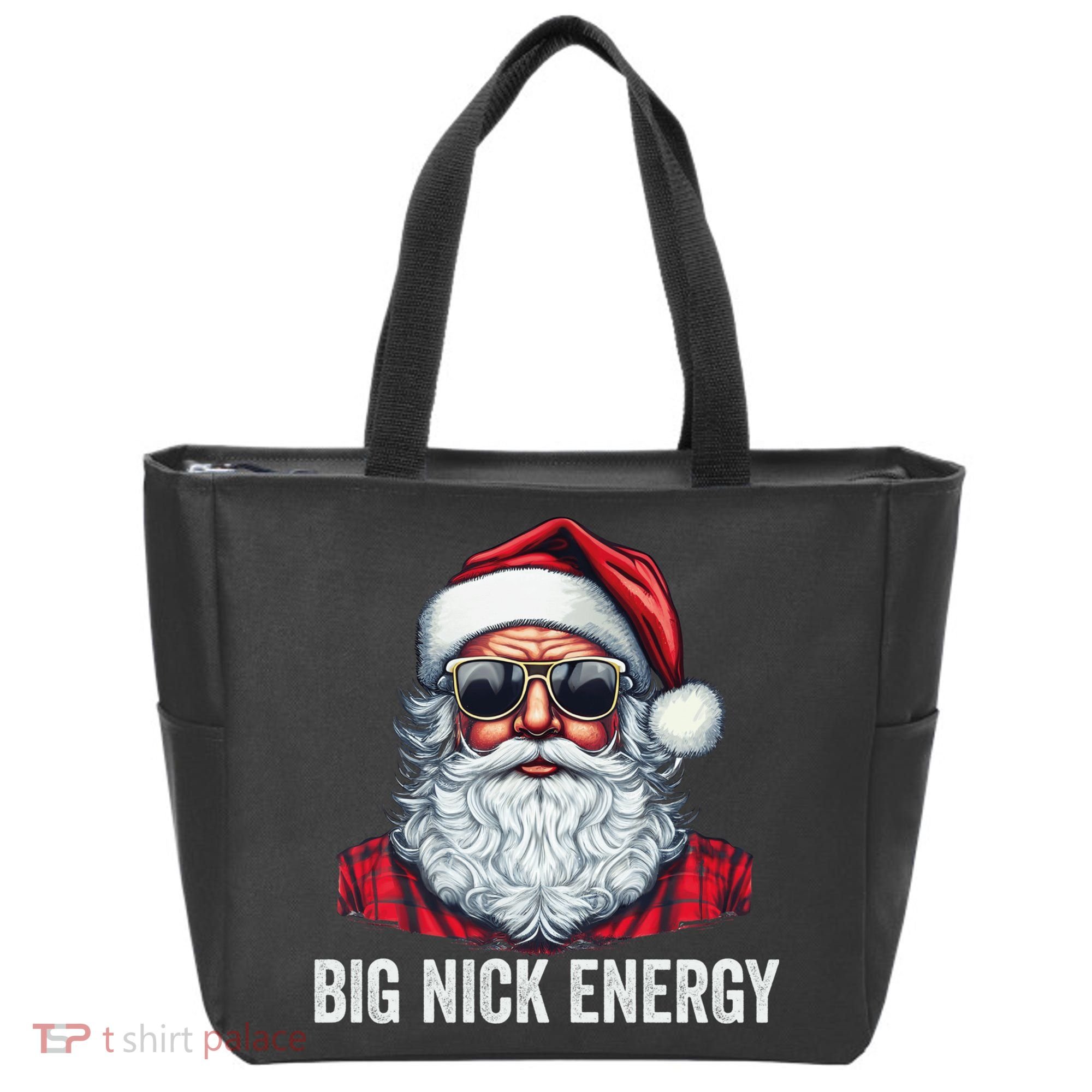 Big Nick Energy Santa Tote Bag