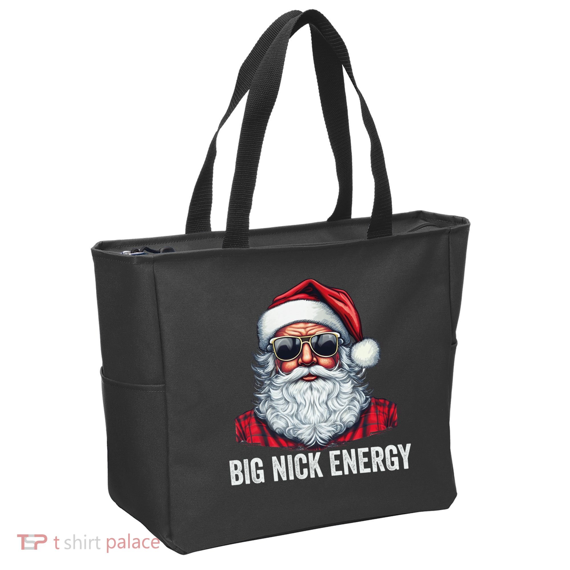 Big Nick Energy Santa Tote Bag