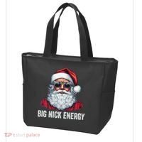 Big Nick Energy Santa Tote Bag thumb 3