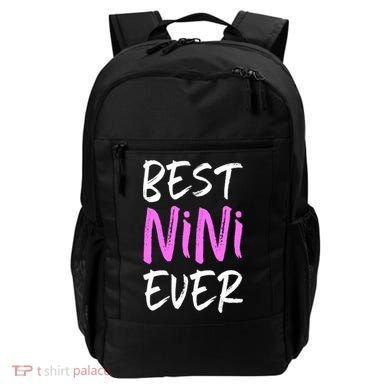 Best Nini Ever Cool Funny Gift Backpack