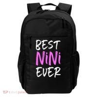 Best Nini Ever Cool Funny Gift Backpack thumb 0