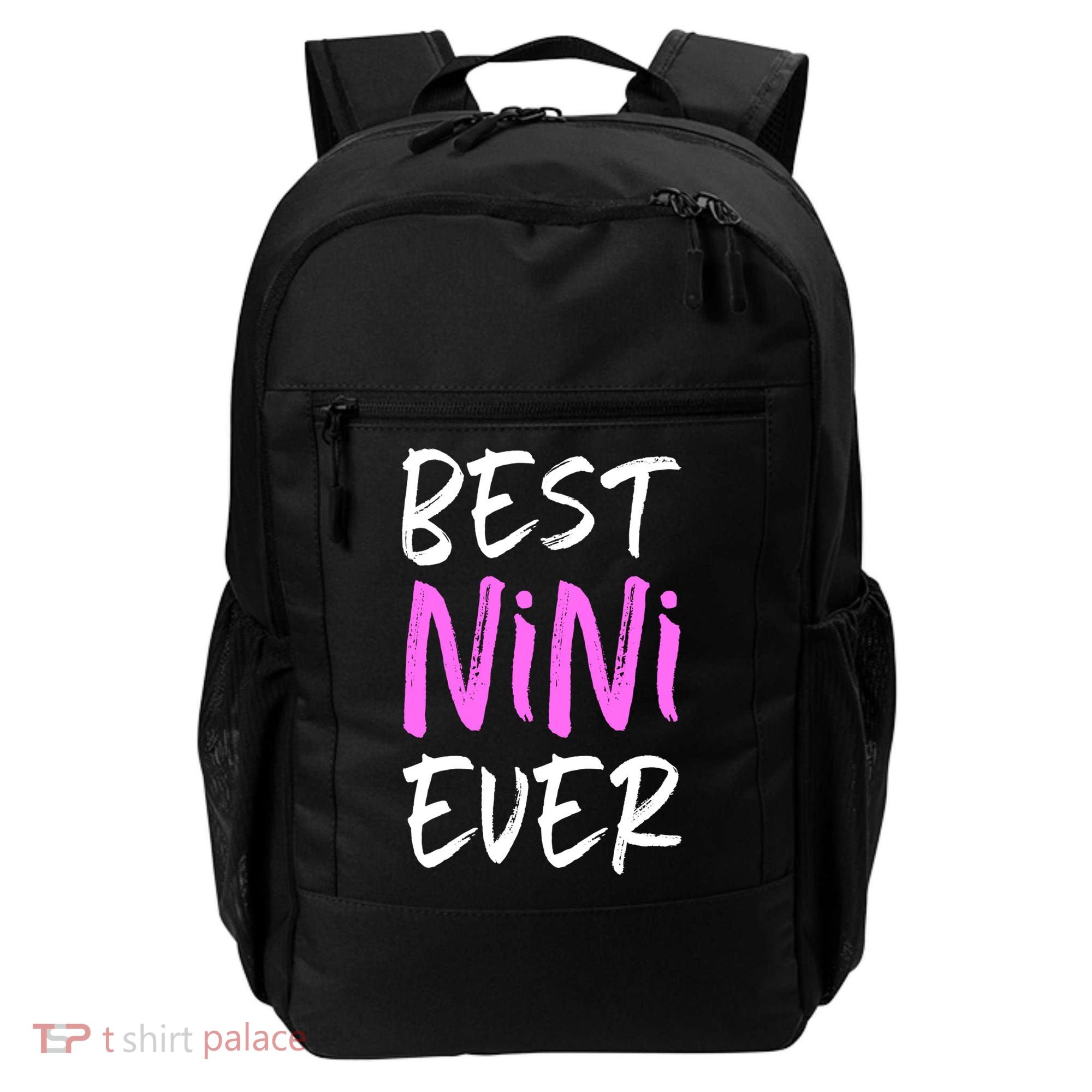 Best Nini Ever Cool Funny Gift Backpack