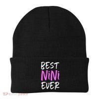 Best Nini Ever Cool Funny Gift Beanie thumb 0