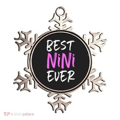 Best Nini Ever Cool Funny Gift Ornament