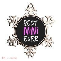 Best Nini Ever Cool Funny Gift Ornament thumb 0