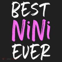 Best Nini Ever Cool Funny Gift Hat thumb 2