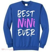 Best Nini Ever Cool Funny Gift Sweatshirt thumb 0