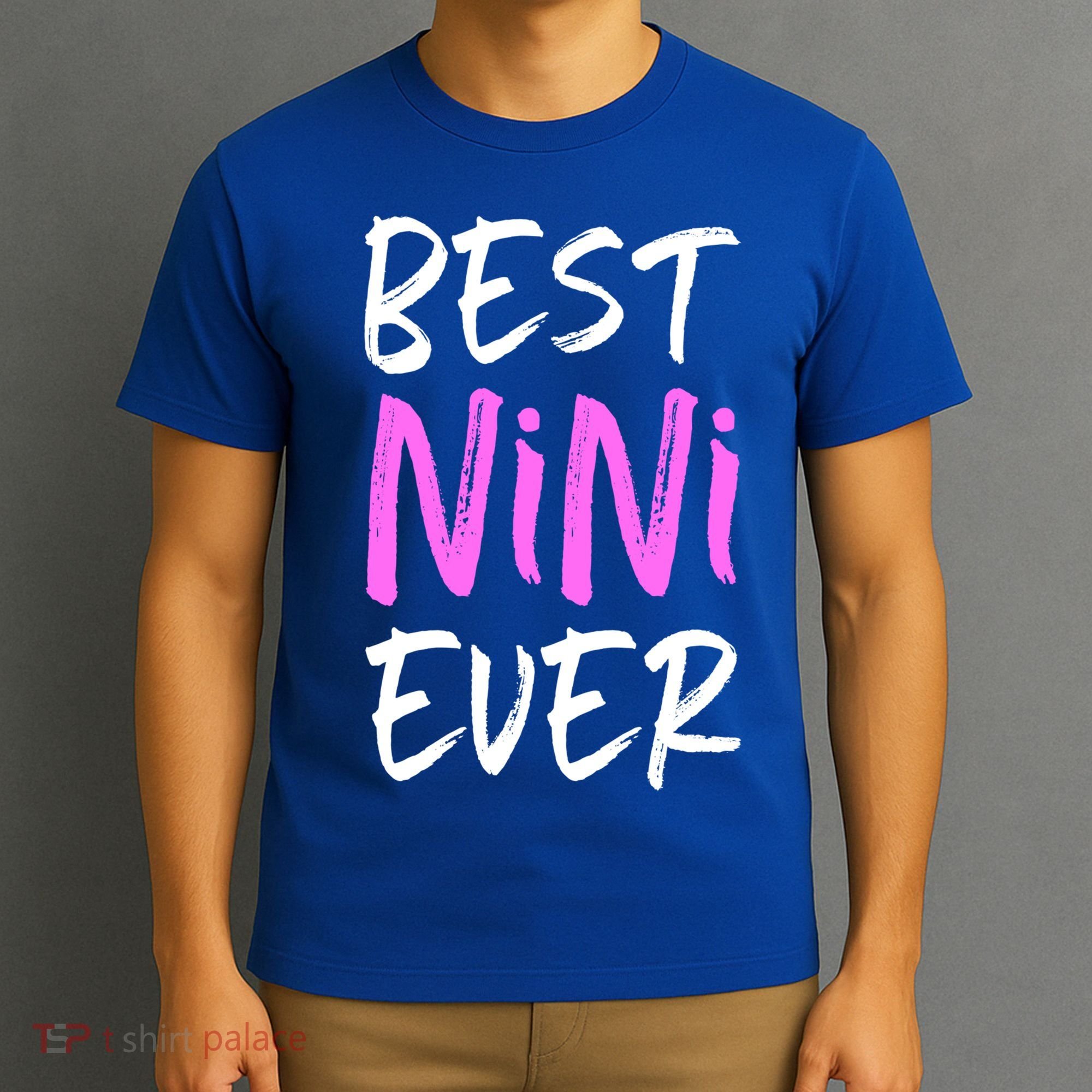 Best Nini Ever Cool Funny Gift T-Shirt