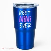 Best Nini Ever Cool Funny Gift Tumbler thumb 0