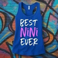 Best Nini Ever Cool Funny Gift Women's Tank Top thumb 3