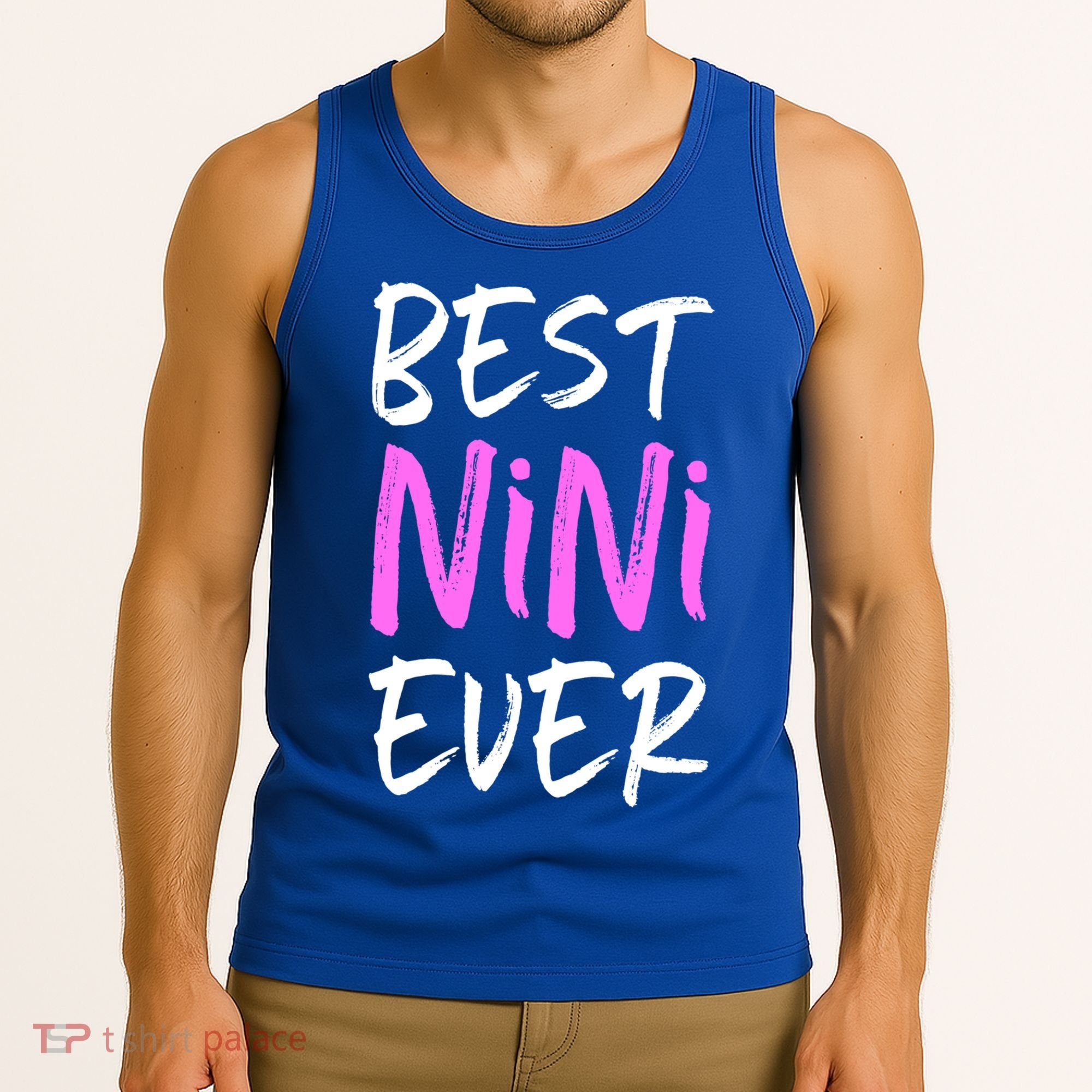 Best Nini Ever Cool Funny Gift Tank Top