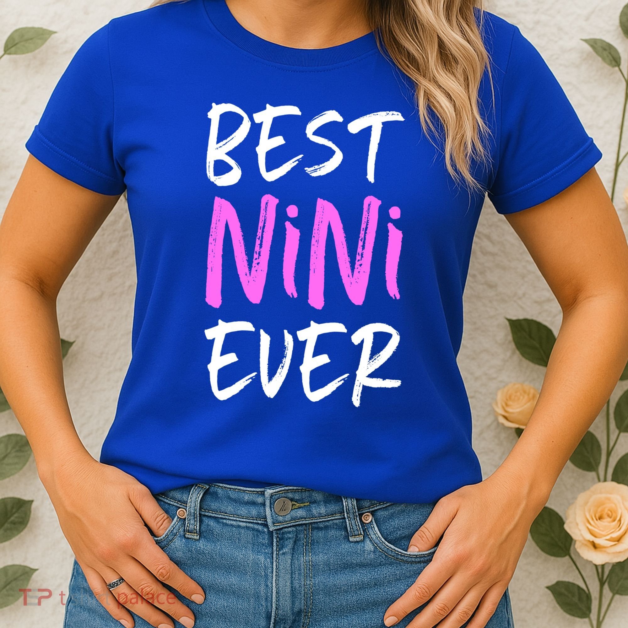 Best Nini Ever Cool Funny Gift Women's T-Shirt