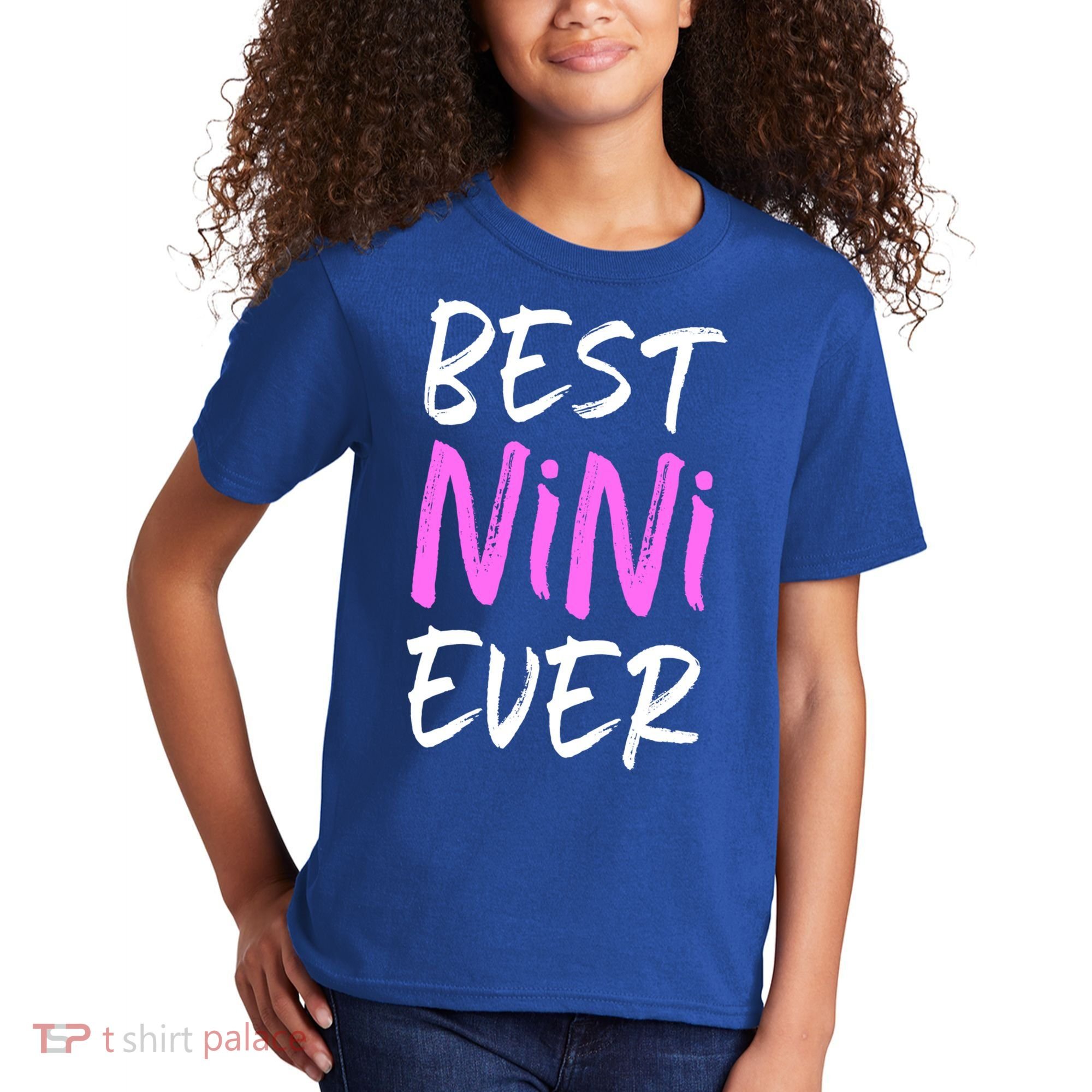 Best Nini Ever Cool Funny Gift Kids T-Shirt