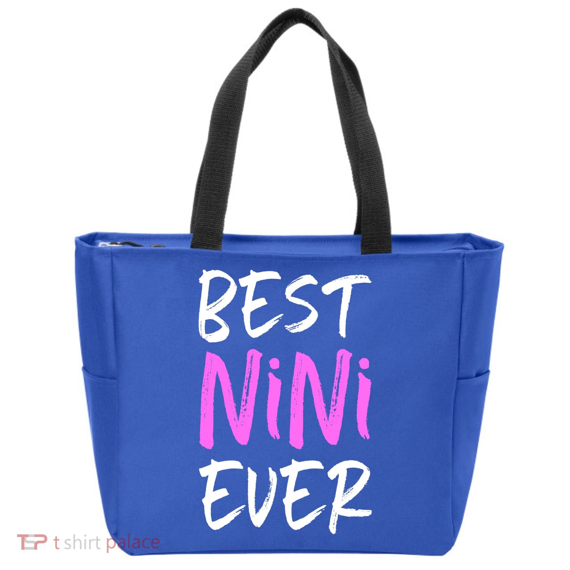 Best Nini Ever Cool Funny Gift Tote Bag