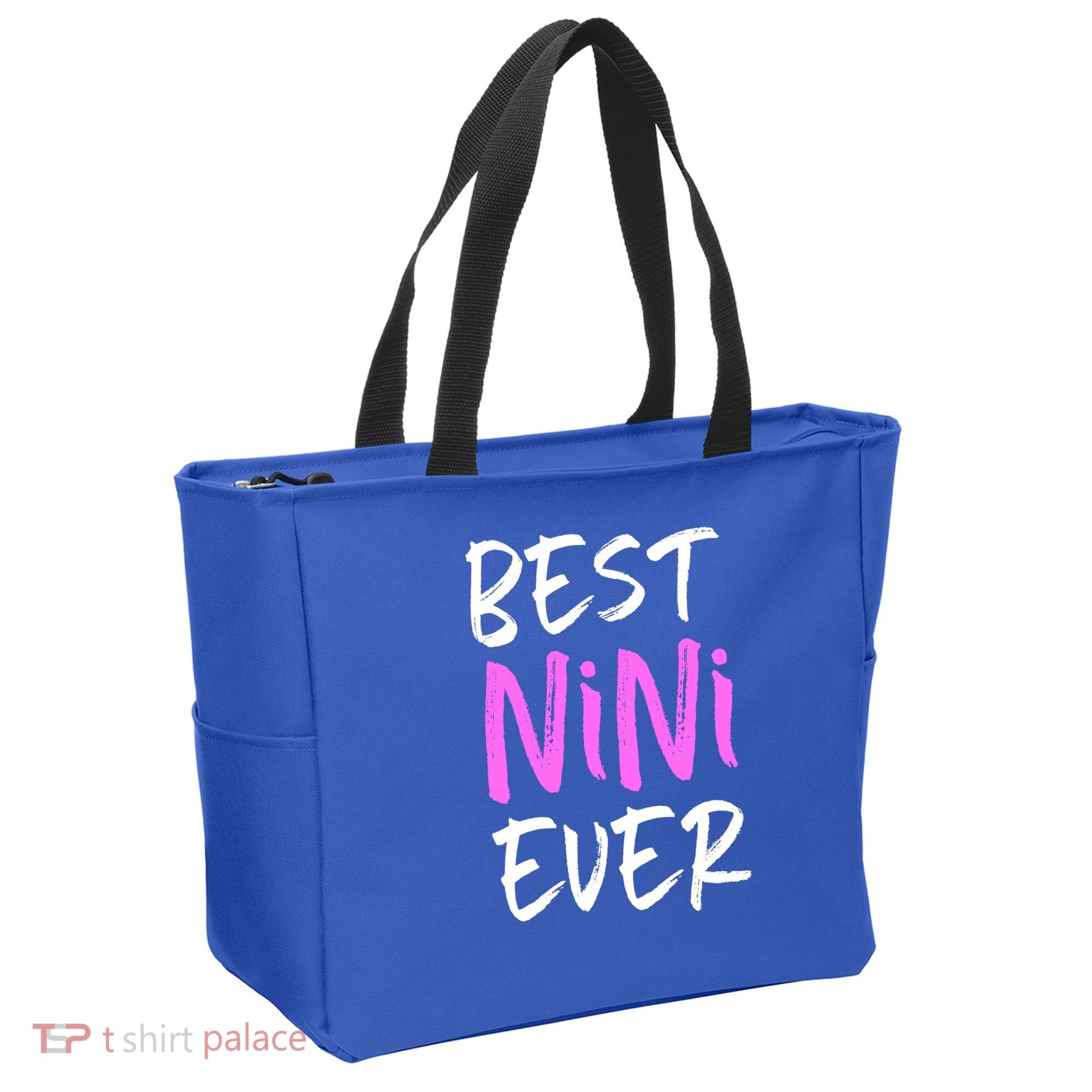 Best Nini Ever Cool Funny Gift Tote Bag