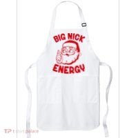 Big Nick Energy Santa Claus Funny Xmas Christmas Apron thumb 0