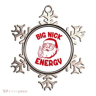 Big Nick Energy Santa Claus Funny Xmas Christmas Ornament