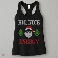 Big Nick Energy - Ugly Sweater - Big Nick Energy Santa Women's Tank Top thumb 3