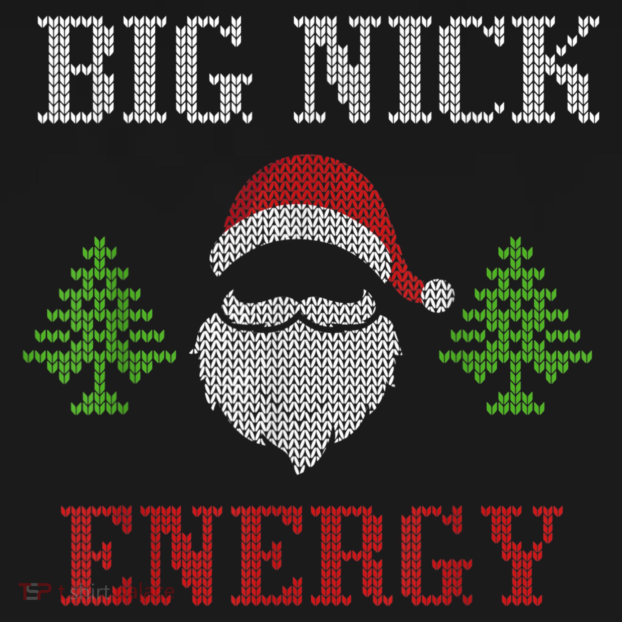 Big Nick Energy - Ugly Sweater - Big Nick Energy Santa Women's Tank Top