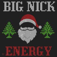Big Nick Energy - Ugly Sweater - Big Nick Energy Santa Golf Towel thumb 3