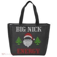 Big Nick Energy - Ugly Sweater - Big Nick Energy Santa Tote Bag thumb 0