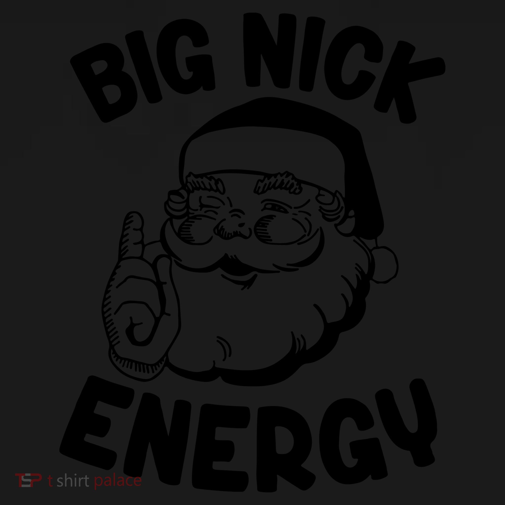 Big Nick Energy Santa Claus Funny Xmas Christmas Backpack