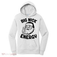 Big Nick Energy Santa Claus Funny Xmas Christmas Women's Hoodie thumb 0