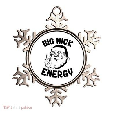 Big Nick Energy Santa Claus Funny Xmas Christmas Ornament