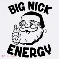 Big Nick Energy Santa Claus Funny Xmas Christmas Visor thumb 3