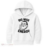Big Nick Energy Santa Claus Funny Xmas Christmas Kids Hoodie thumb 0