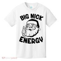 Big Nick Energy Santa Claus Funny Xmas Christmas Kids T-Shirt thumb 0